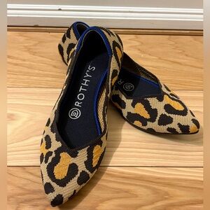 Rothy's Leopard Print Flats